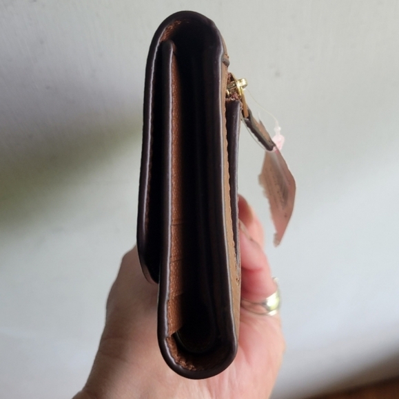 Coach NWT 2PC Long Wallet/ BNWT - Picture 8 of 9